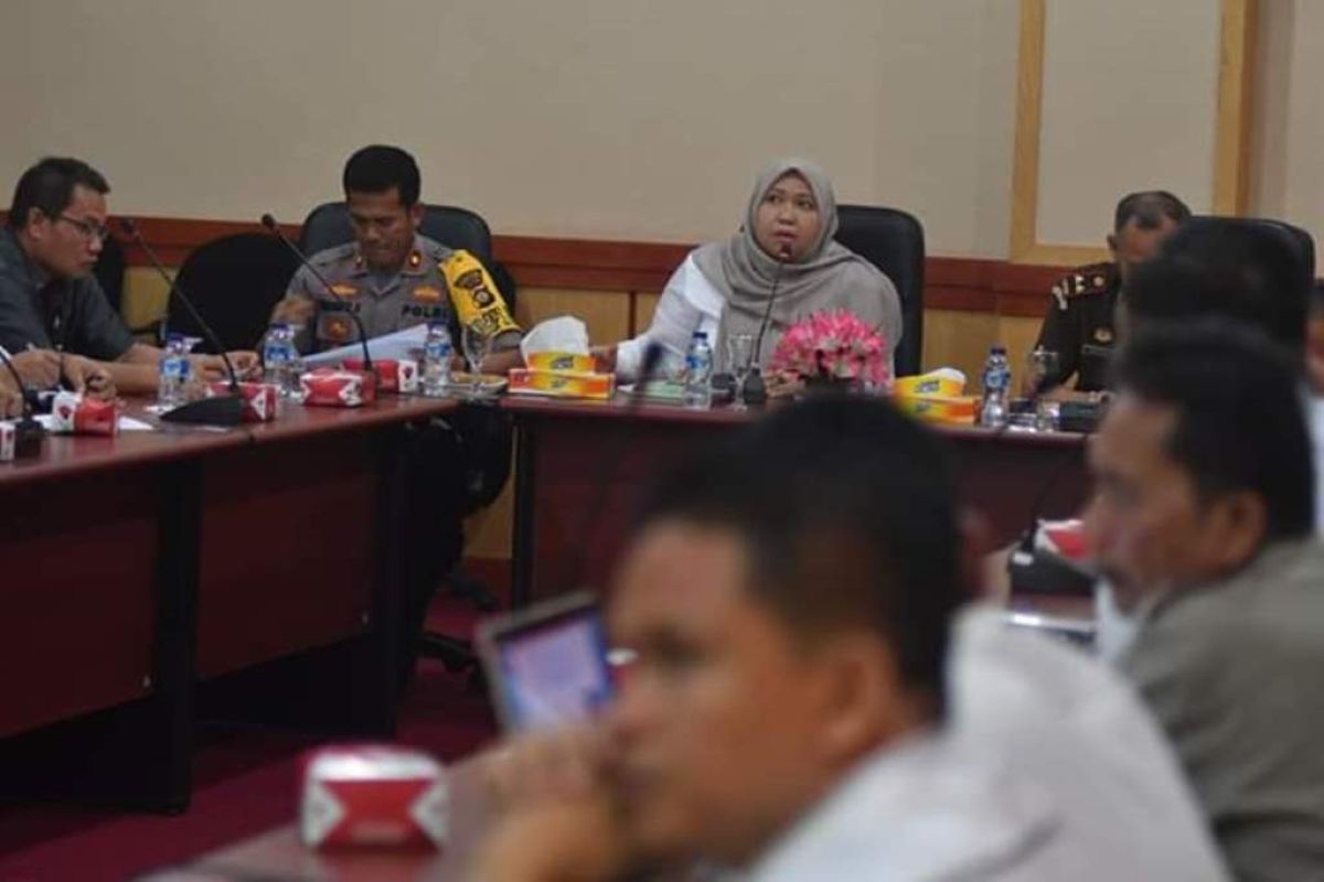 Bupati Muaro Jambi pimpin rakor penanggulangan bencana