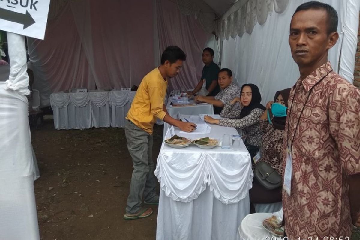 TPS 13 Rangkasbitung laksanakan pemungutan suara ulang