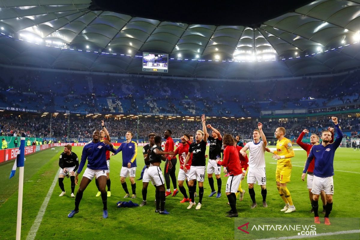Hasil Piala Jerman, Leipzig tantang Muenchen di final