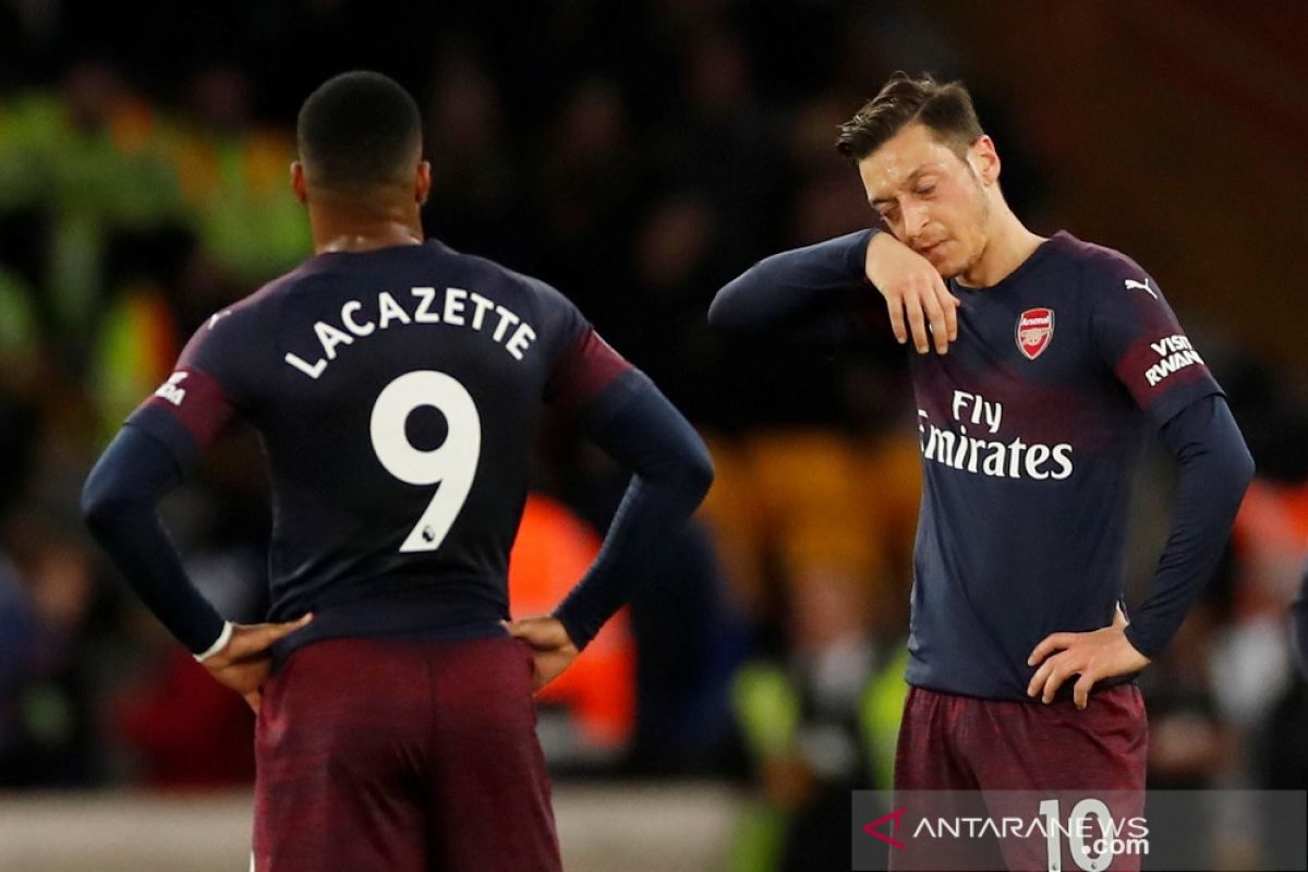 Arsenal kalah lagi setelah dihancurkan Wolverhampton