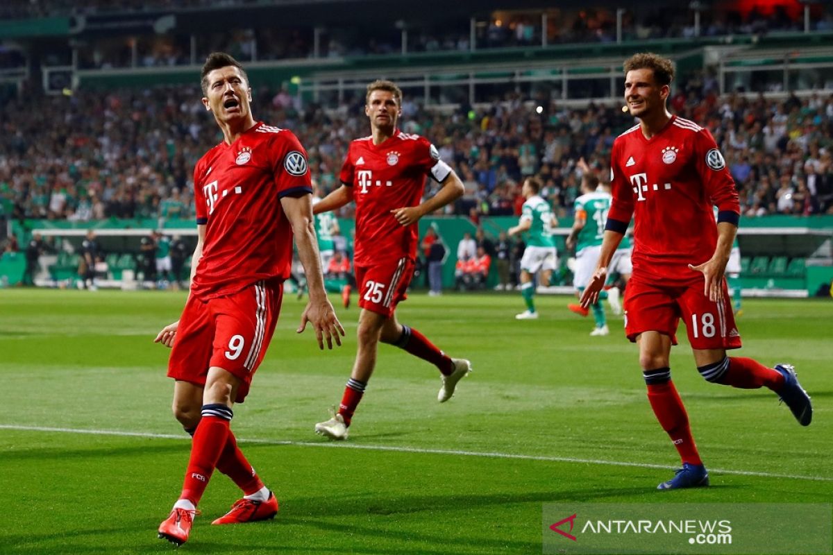 Dua gol sempat hilang, Muenchen lewati Bremen menuju final