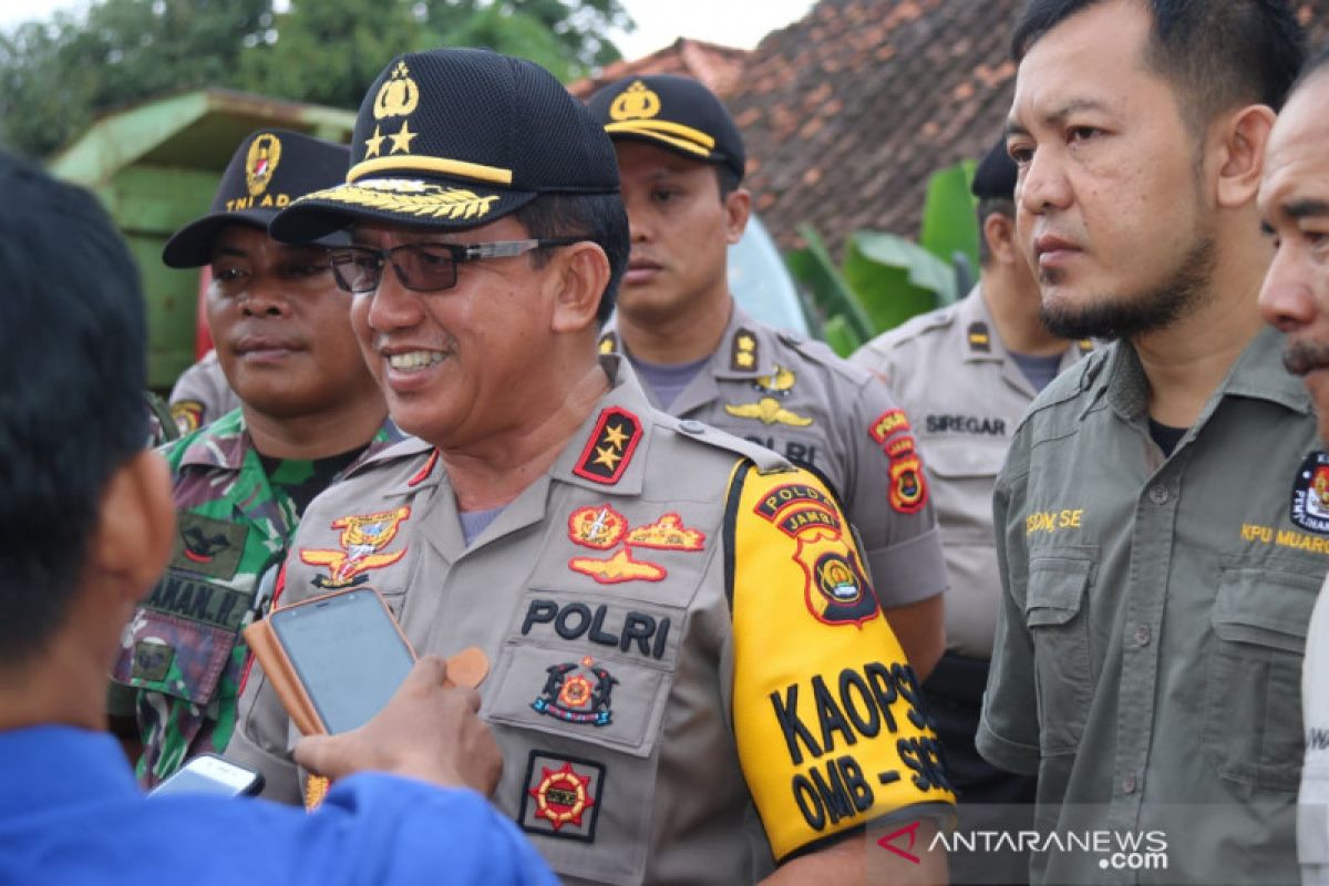 Kapolda Jambi jamin keamanan rekapitulasi pemilu tingkat PPK