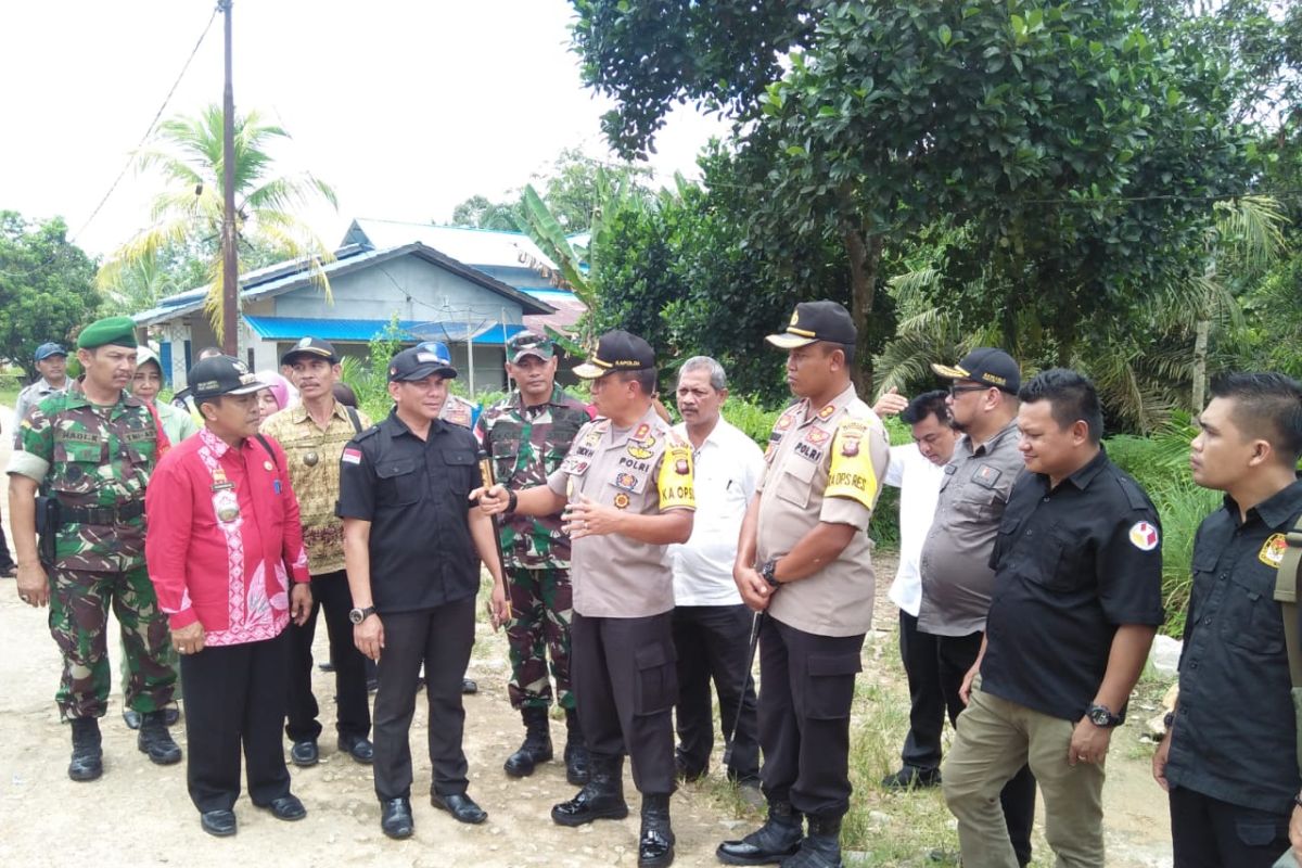 Kapolda Kalbar tinjau pelaksanaan pemungutan suara ulang