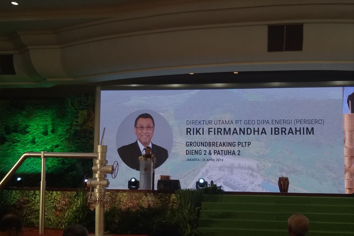 PLTP Dieng berdaya 10 MW resmi dibangun