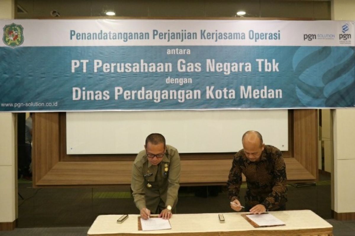 PGN - Pemkot Medan kerja sama bidang peneraan meter gas