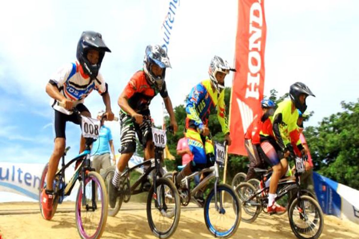 Sigi raih medali emas cabang balap sepeda BMX Porprov 2019