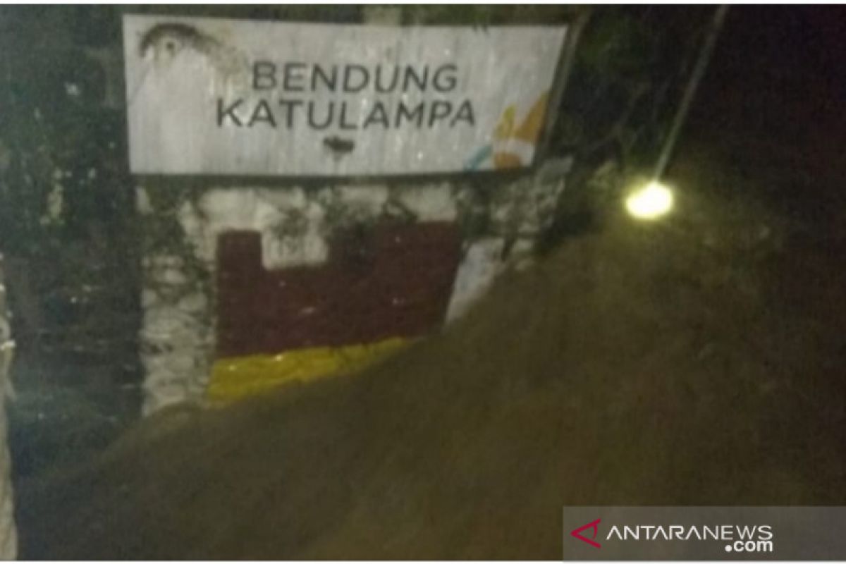 Siaga satu, tinggi muka air Bendungan Katulampa Bogor 220 centimeter