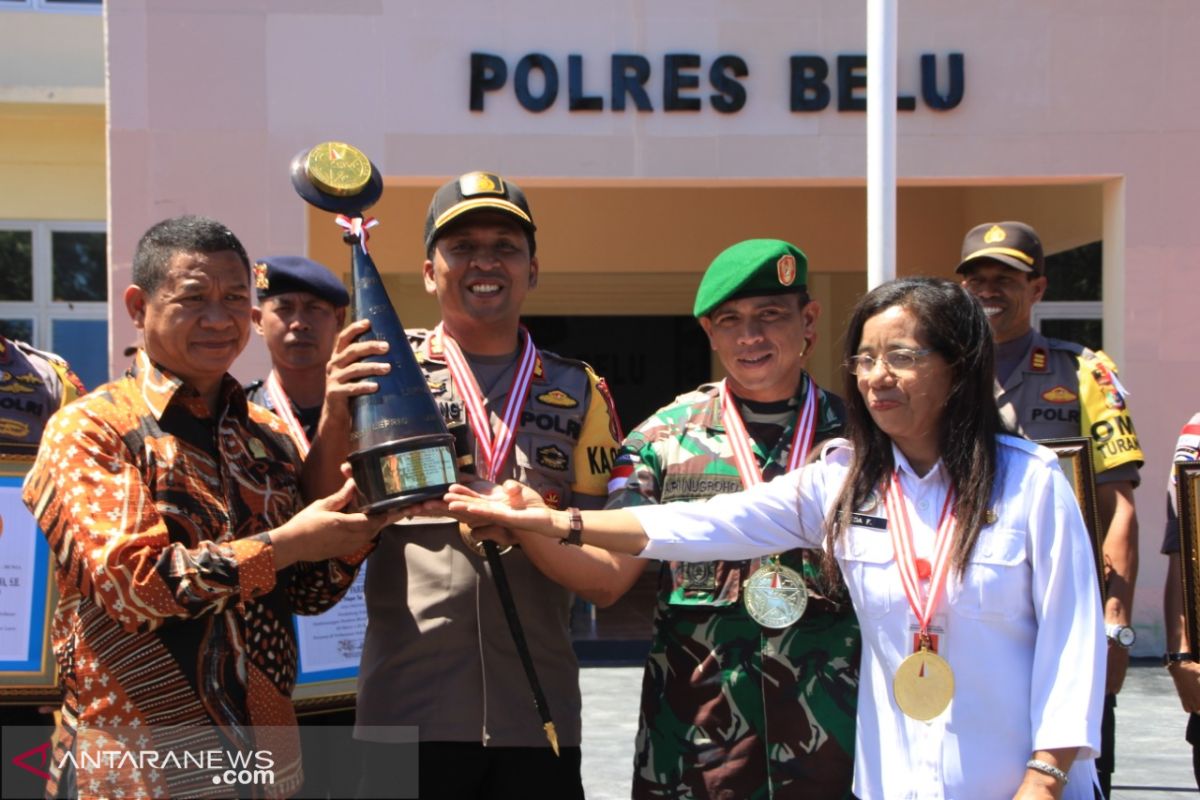 Polres Belu dapat penghargaan dari Leprid