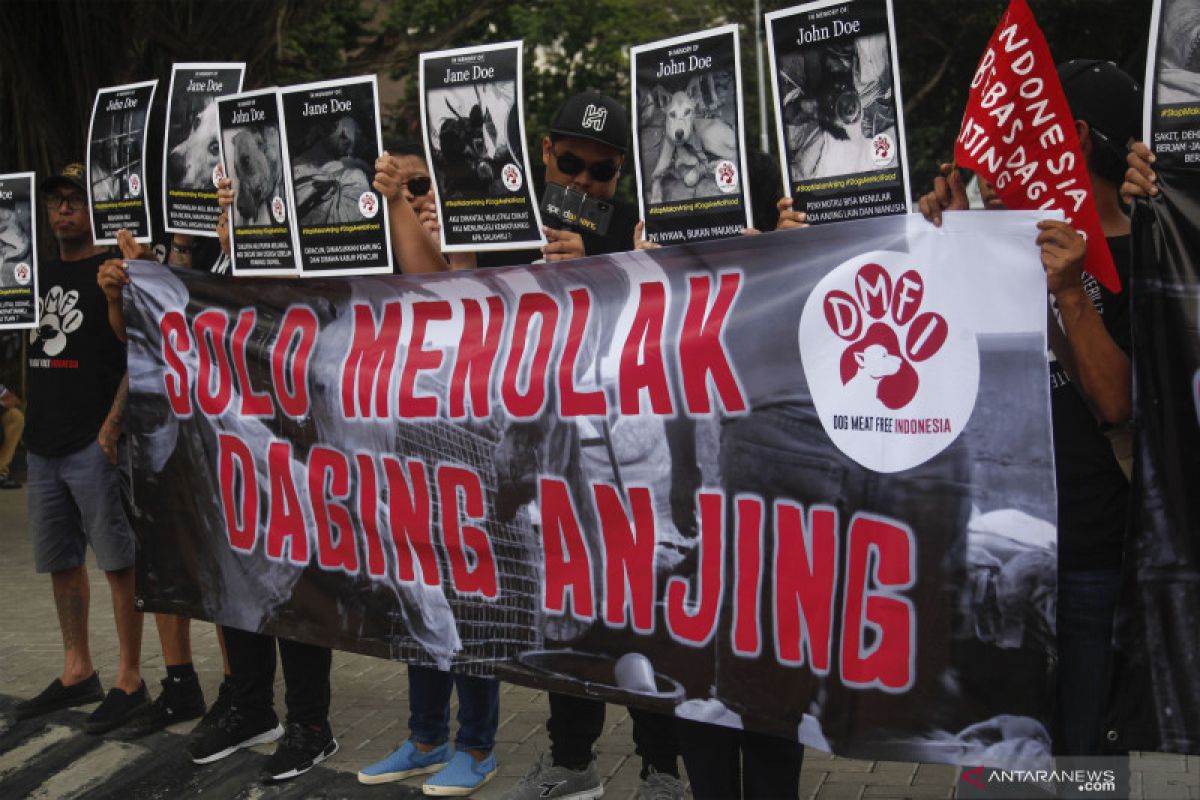 Penjualan daging anjing dilarang di Jateng