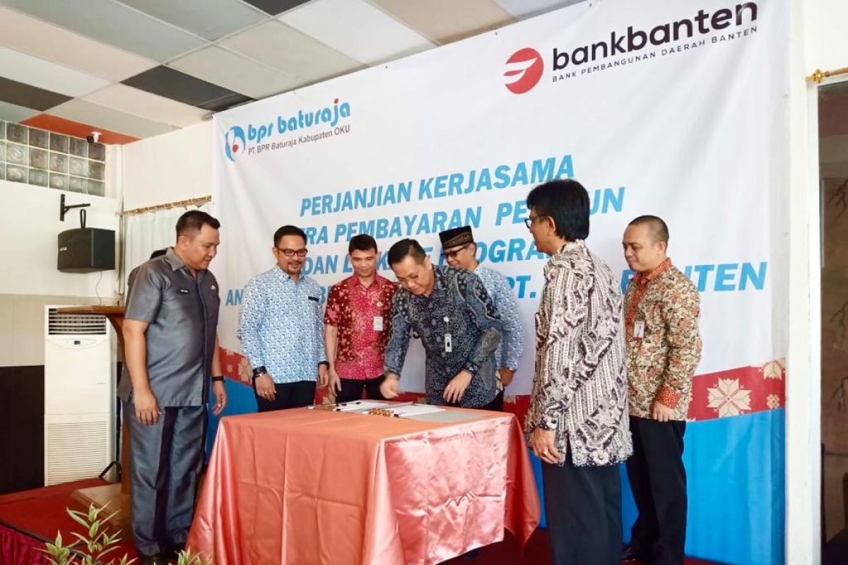 Bank Banten - BPR Baturaja kerja sama layanan pensiunan