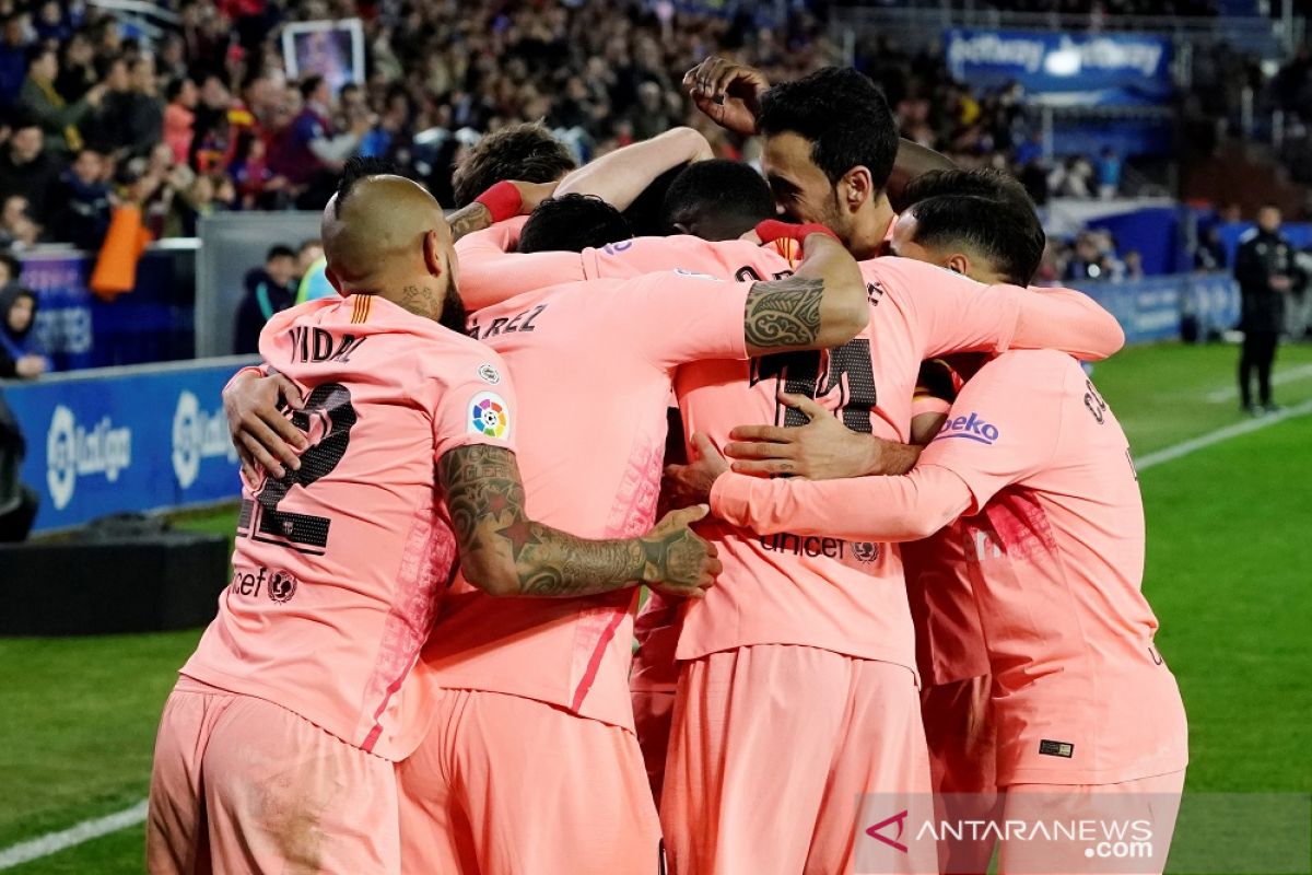 Klasemen Liga Spanyol, Barcelona di ambang juara