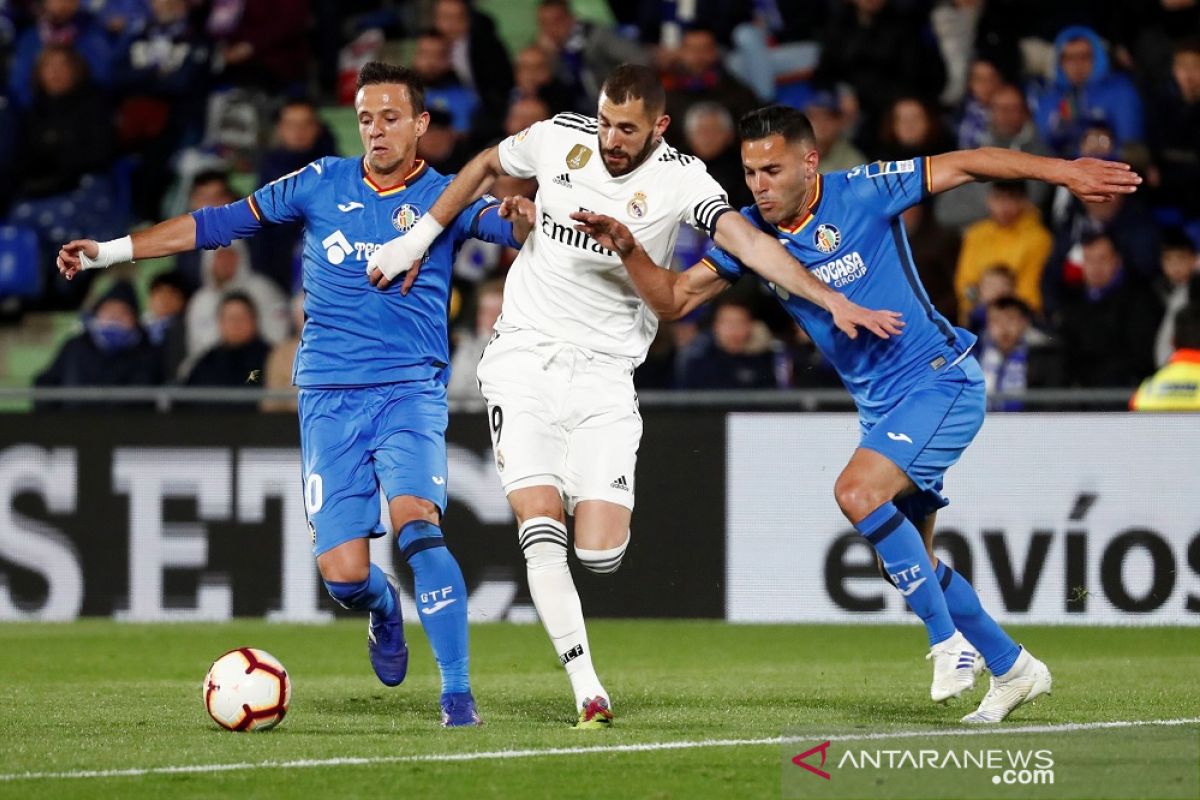 Laga Getafe kontra Real Madrid berakhir nirgol