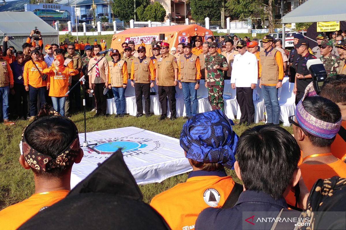 Puncak Hari Kesiapsiagaan Bencana digelar di Lembang