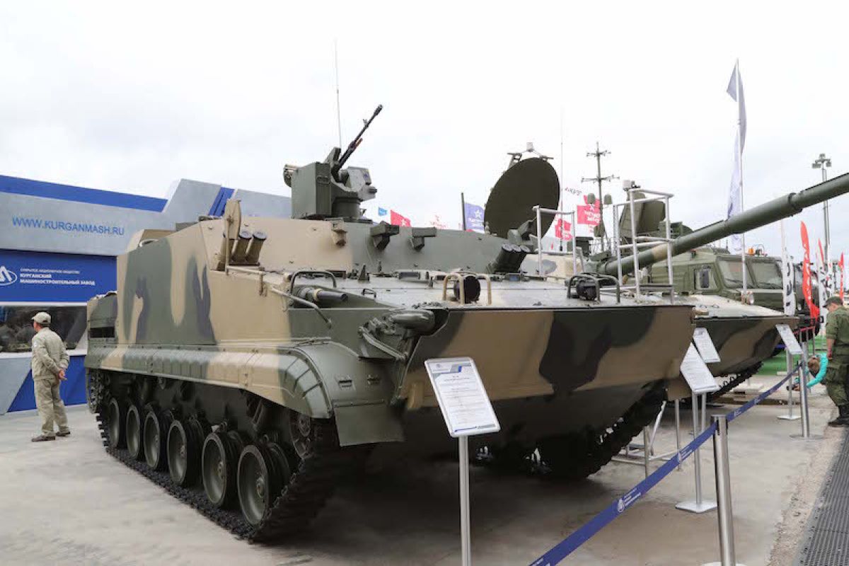 Kontrak pengadaan APC BT-3F buatan Rusia ditandatangani