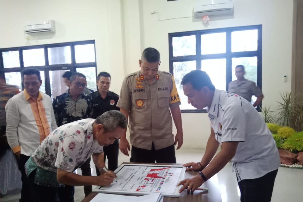 TKN-BPN Bangka Barat sepakat tunggu hasil rekapitulasi KPU