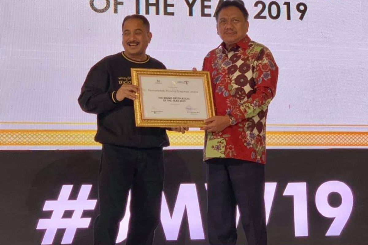 Kemenpar nobatkan Sulut "The Rising Destination Of The Year 2019"