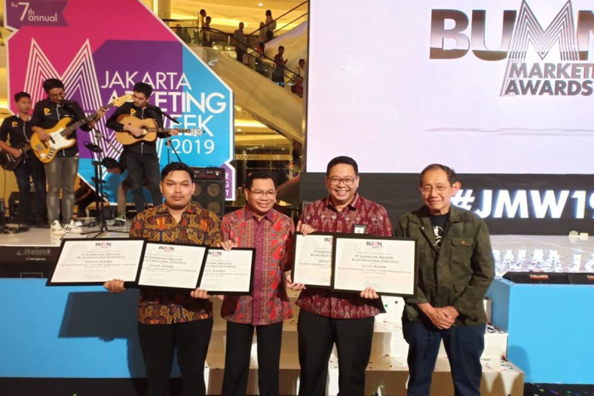 KIW borong lima penghargaan pada BUMN Marketeers Award 2019