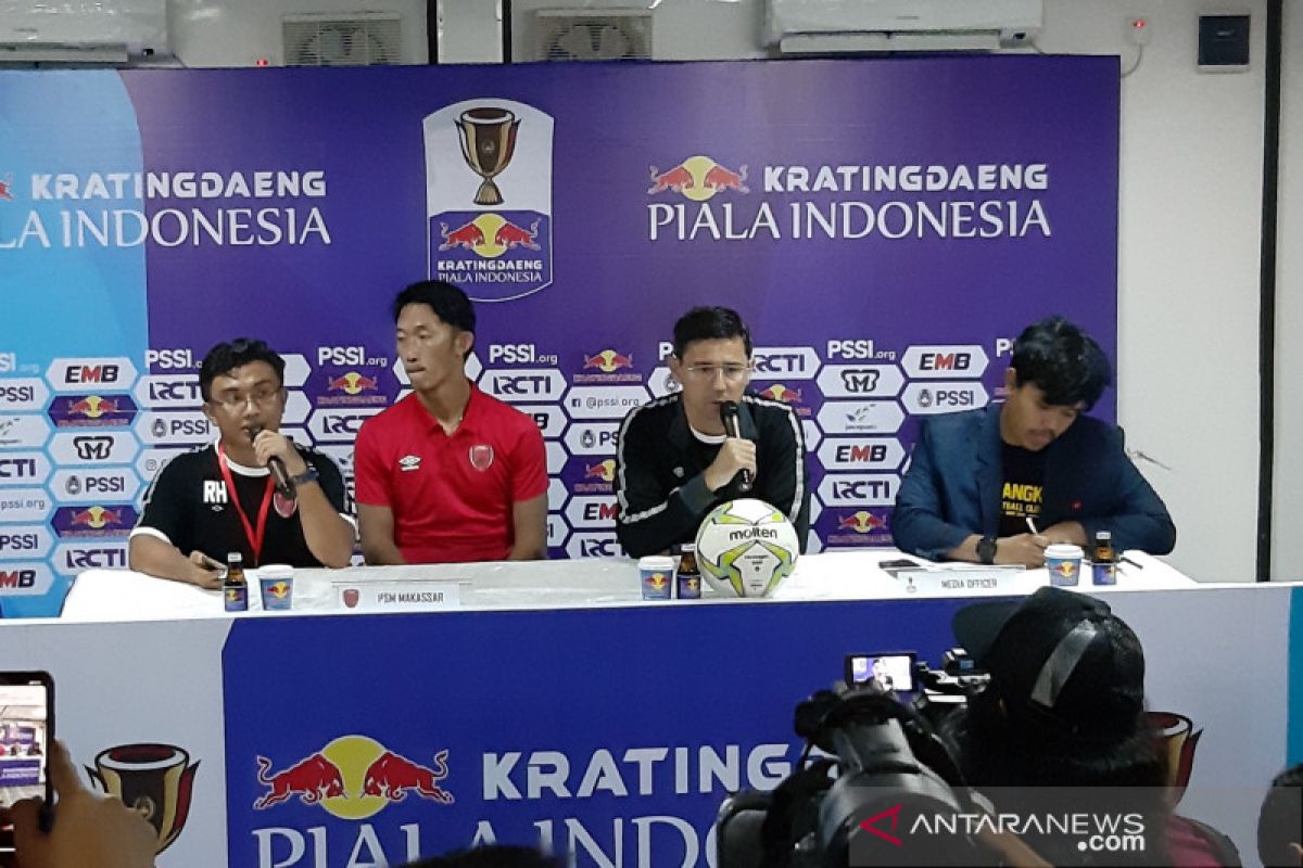 Pelatih PSM: langkah ke semifinal Piala Indonesia semakin berat