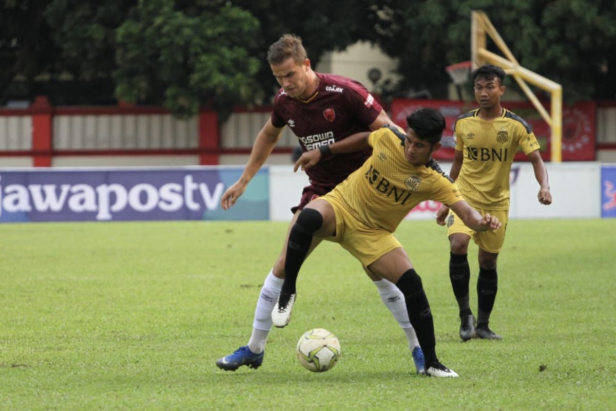 Bhayangkara FC menangi laga enam gol kontra PSM Makassar