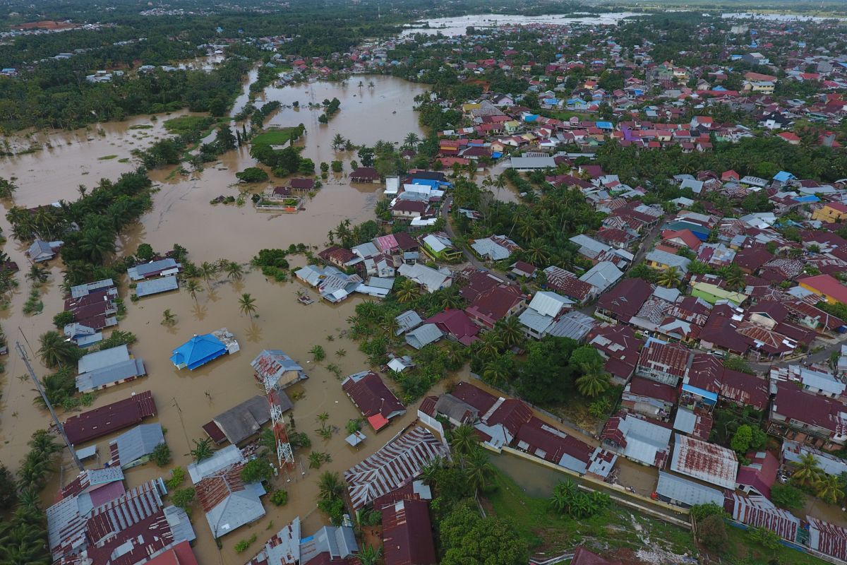 Kemensos kucurkan Rp832 juta untuk penanganan banjir Bengkulu