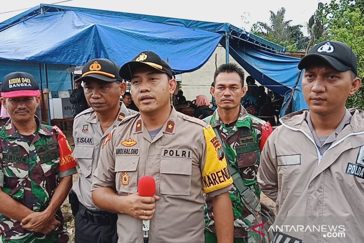 30 polisi amankan pemungutan suara ulang di Bangka Barat