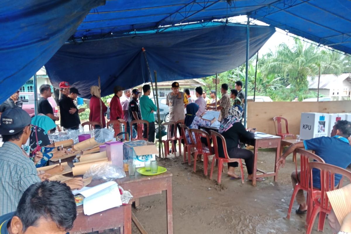 Kapolres: Pemungutan suara ulang di Bangka Barat berlangsung aman dan tertib