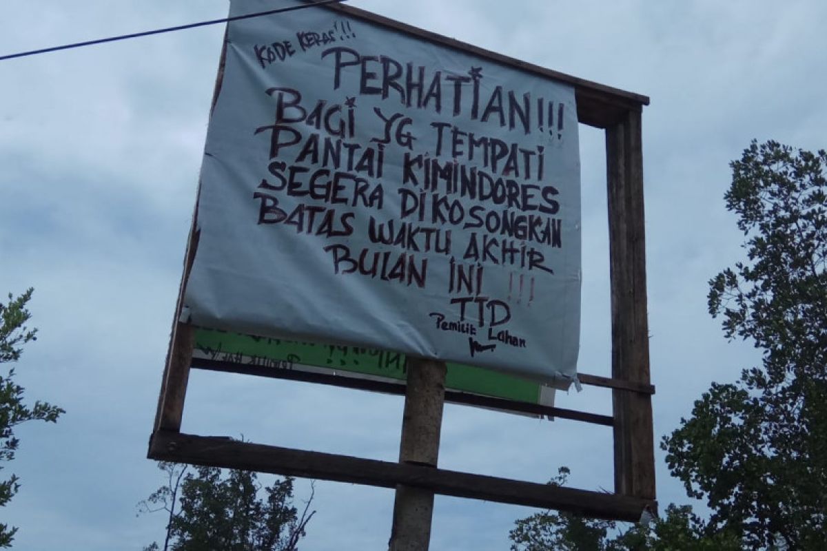 Gagal Pileg 2019 oknum caleg perintahkan warga Raja Ampat kosongkan lahan