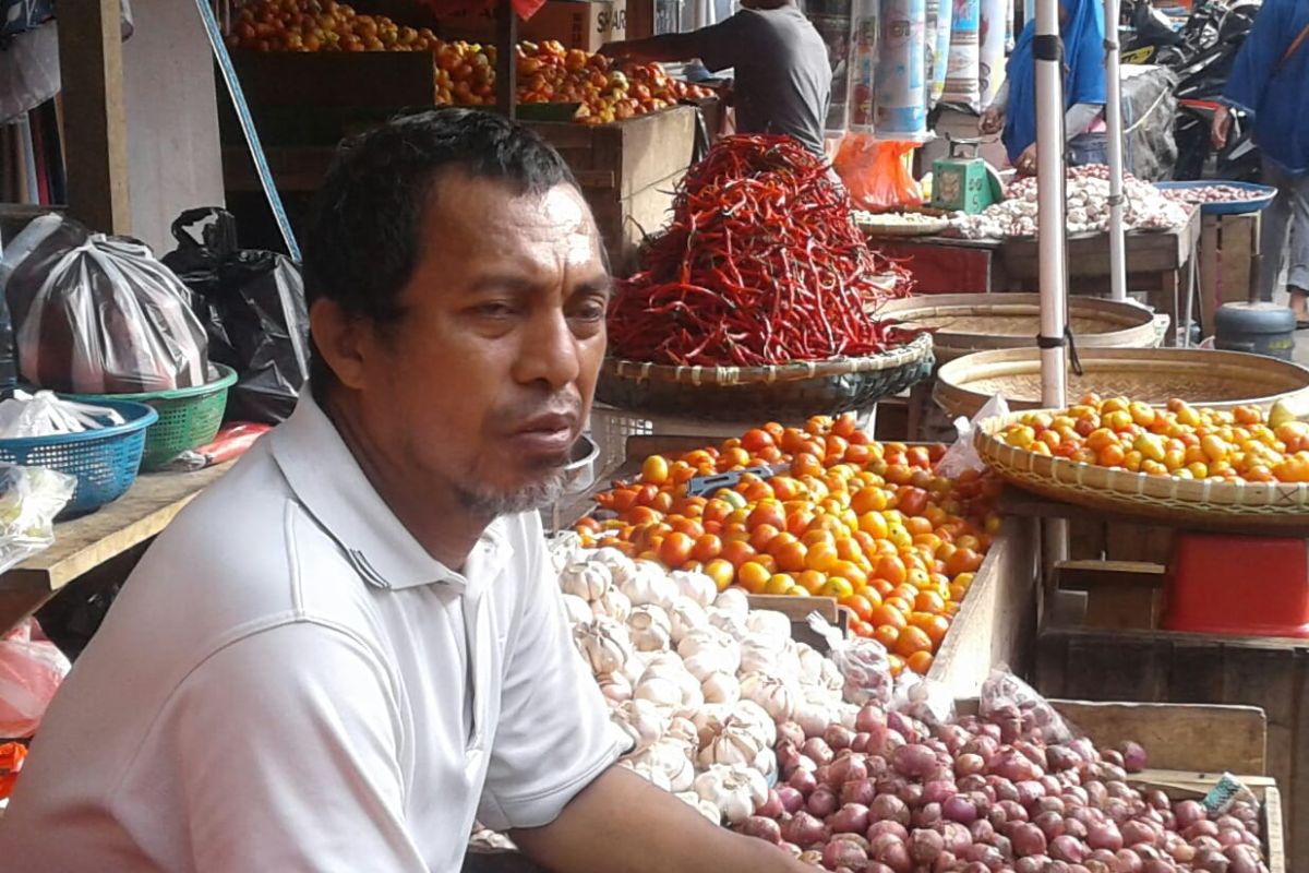 Harga bawang merah di pasar tradisional Ambon naik