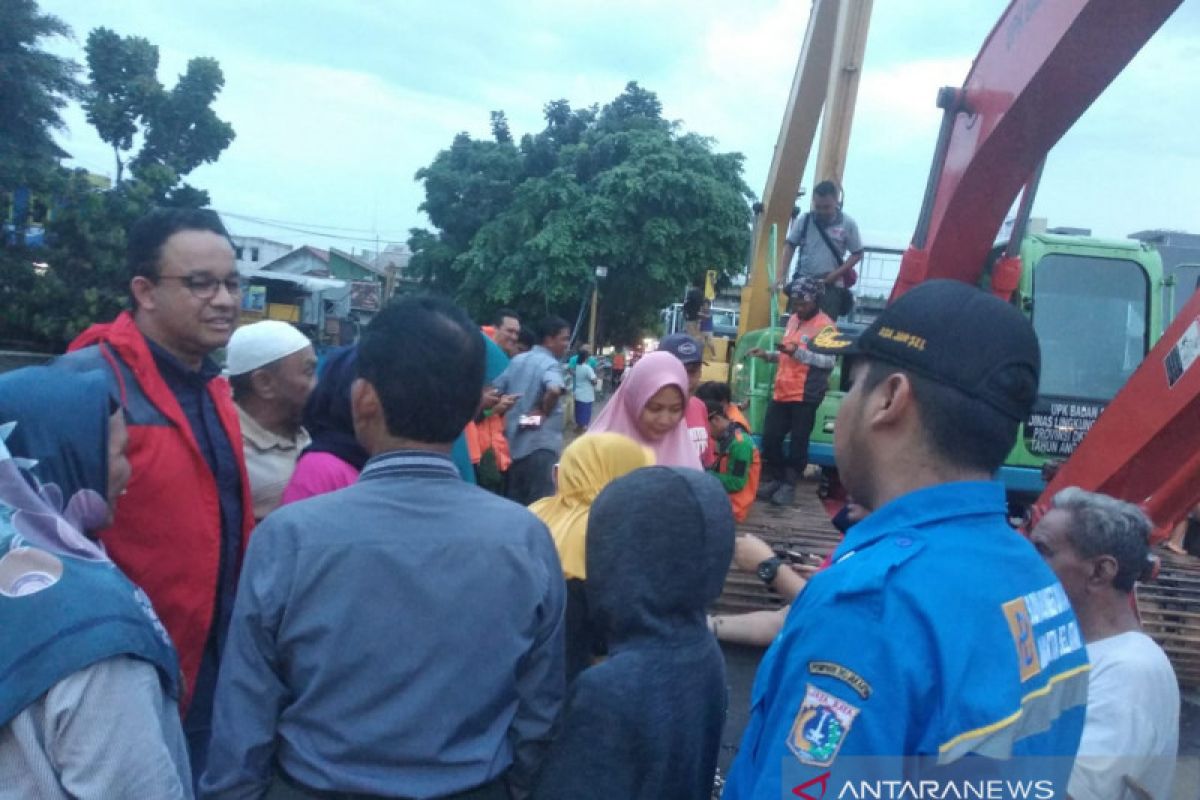 Gubernur Anies segera remajakan pompa air untuk antisipasi banjir