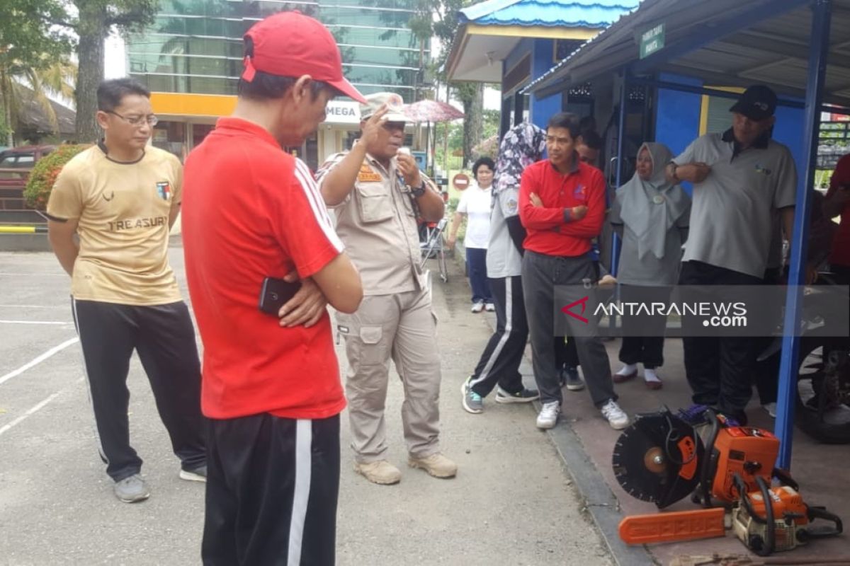 Peringatan hari kesiapsiagaan bencana di HST digelar simulasi gempa bumi