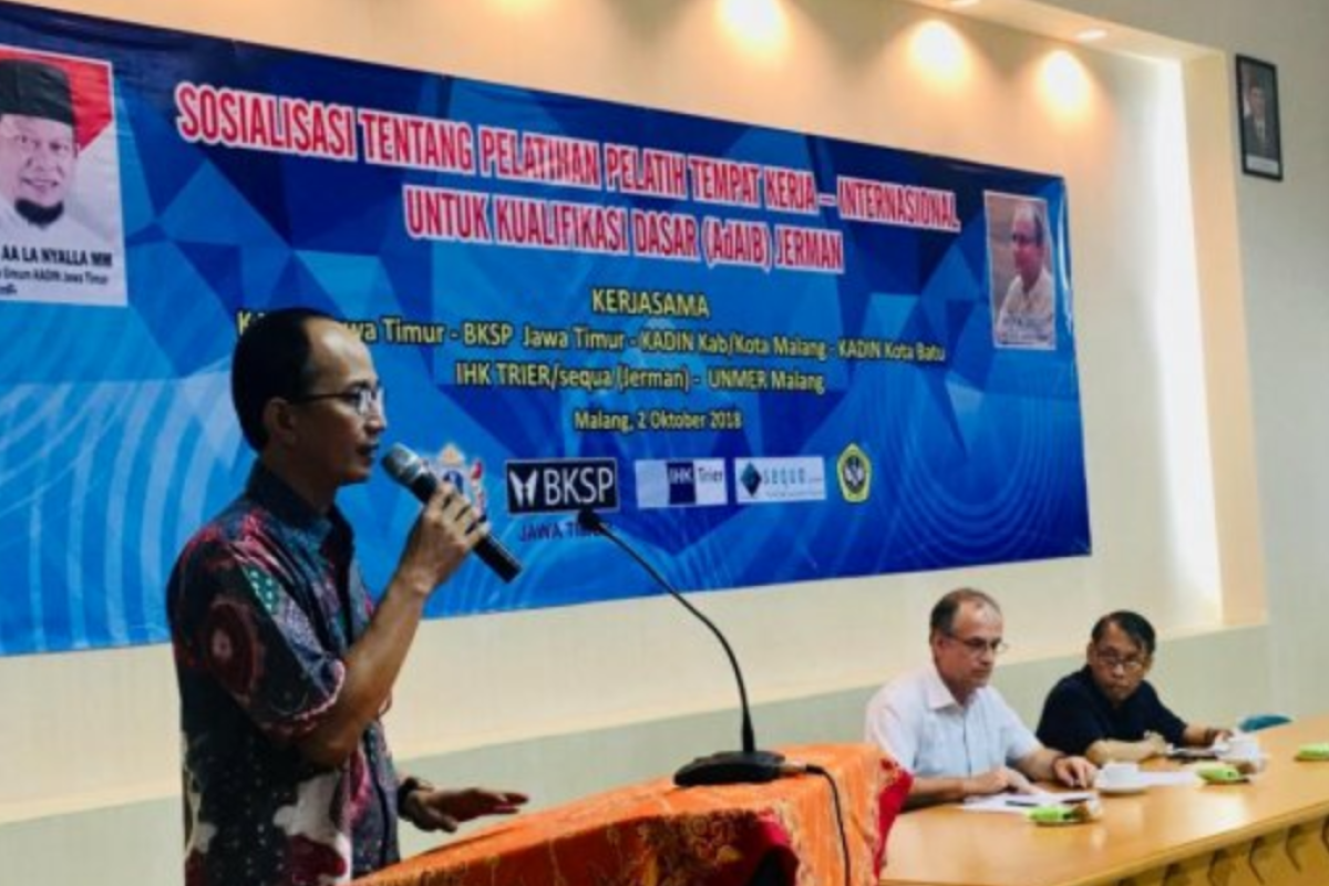 BKSP-Kadin Jatim gandeng Jerman cari solusi pendidikan vokasi