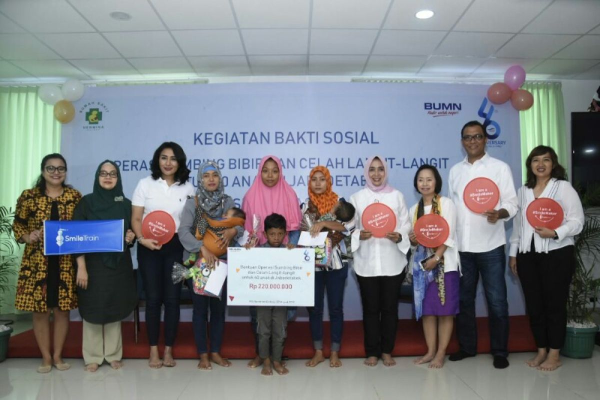 ASDP Indonesia laksanakan operasi sumbing bibir gratis