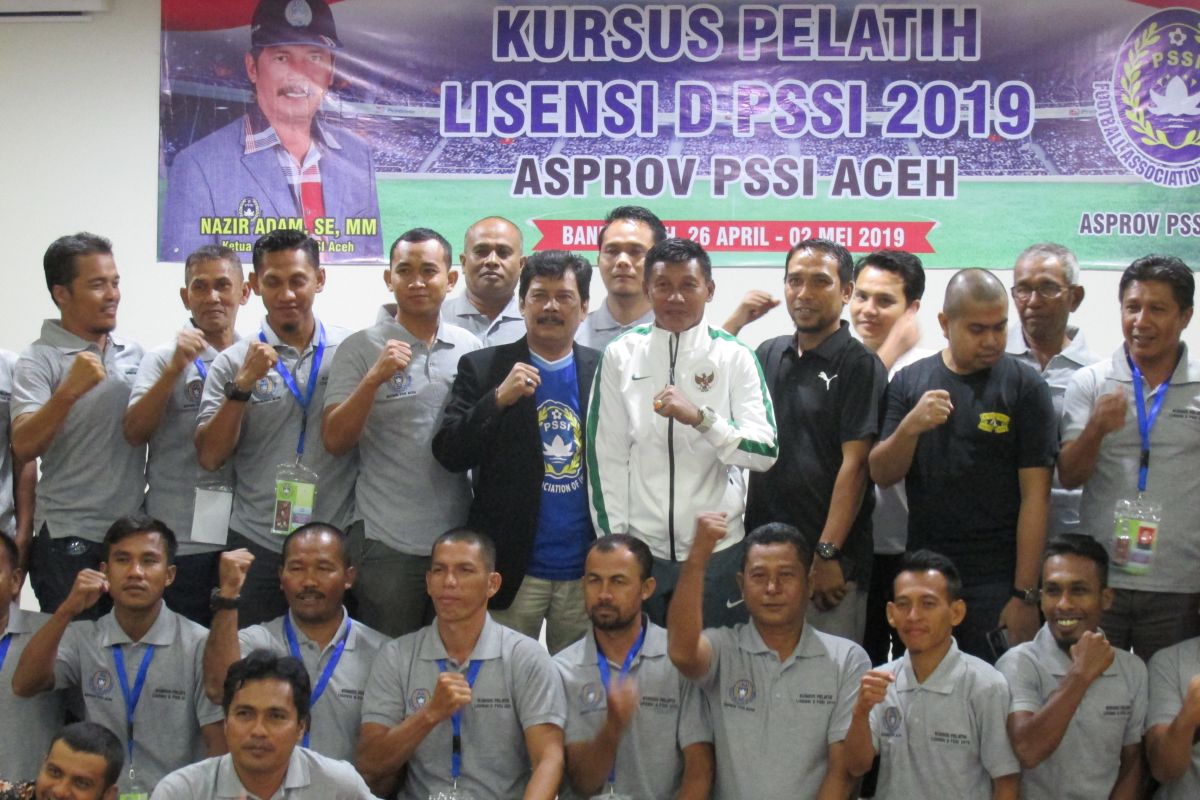 29 pelatih ikut kursus lisensi D PSSI