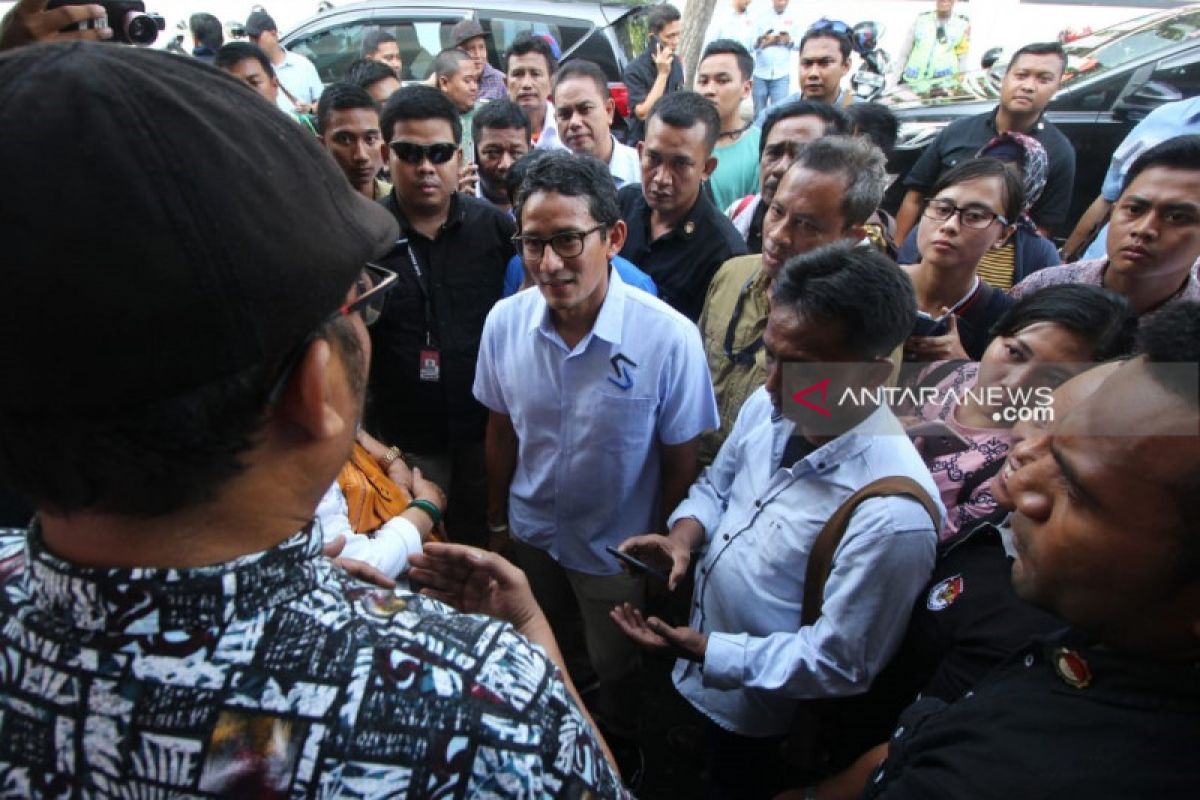Sandiaga Uno is concerned with deaths of polling station workers