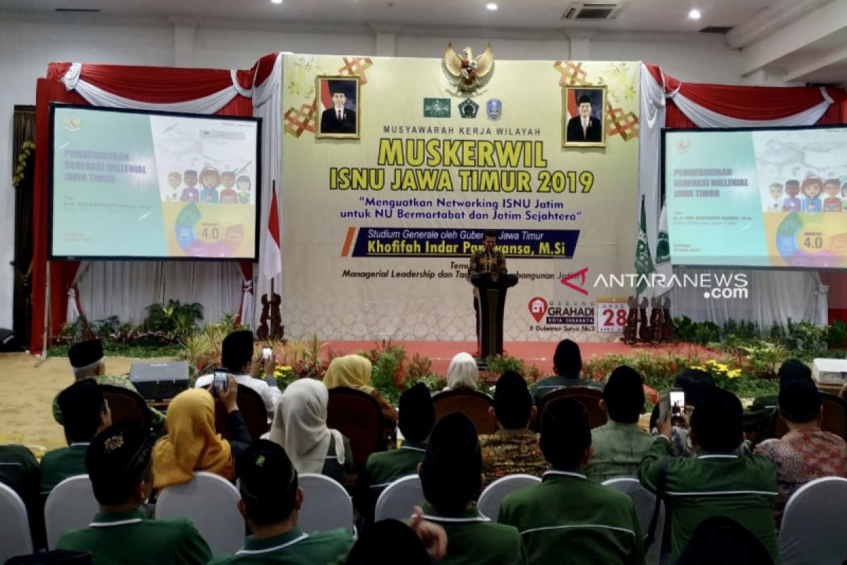 ISNU Jatim siap sinergi dengan pemprov Jatim