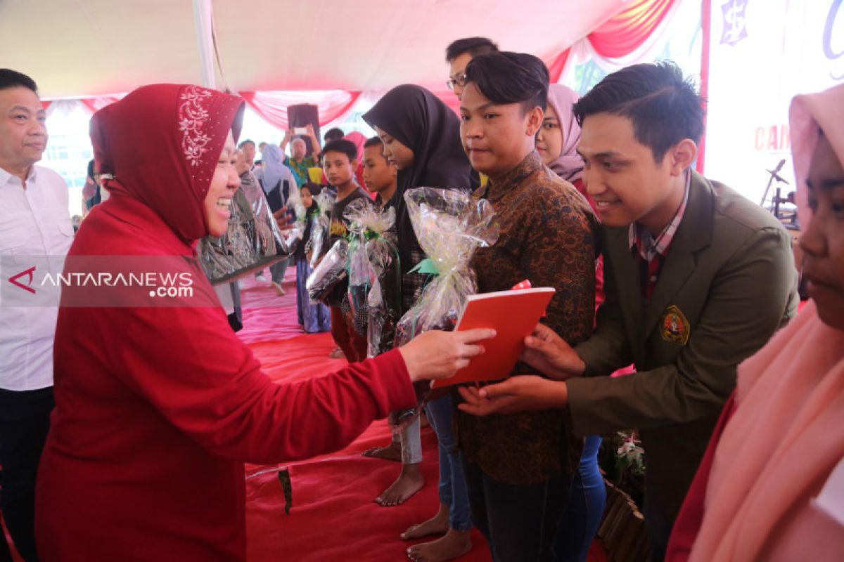 Risma apresiasi mahasiswa jadi pendamping anak putus sekolah