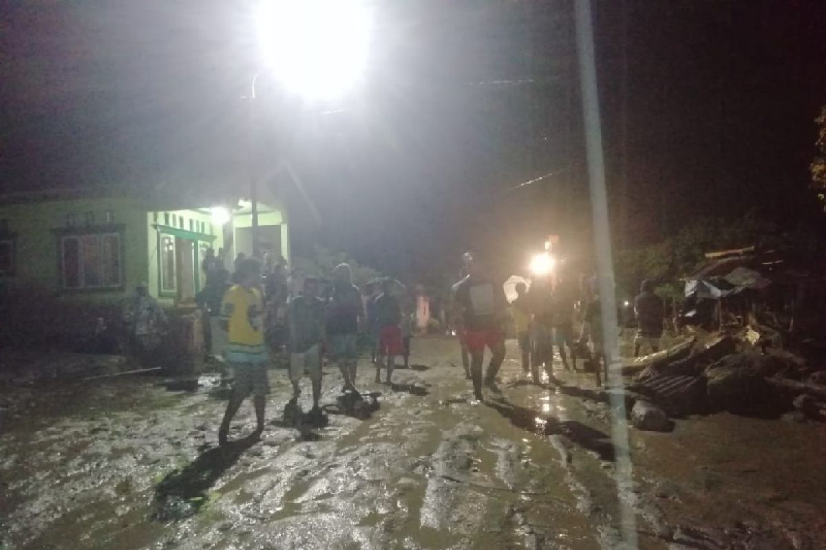 Puluhan rumah warga Desa Balongga, Sigi rusak diterjang banjir
