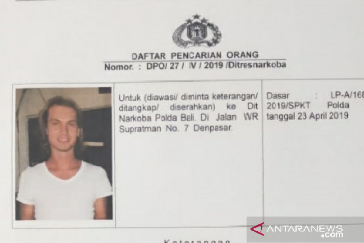 Polda Bali: warga Rusia kabur tertangkap