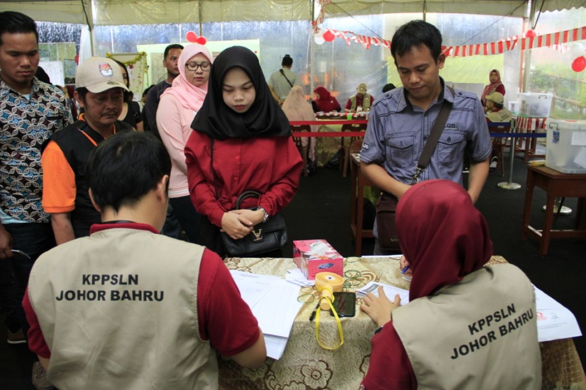 Jokowi - Ma'ruf unggul di Johor Bahru