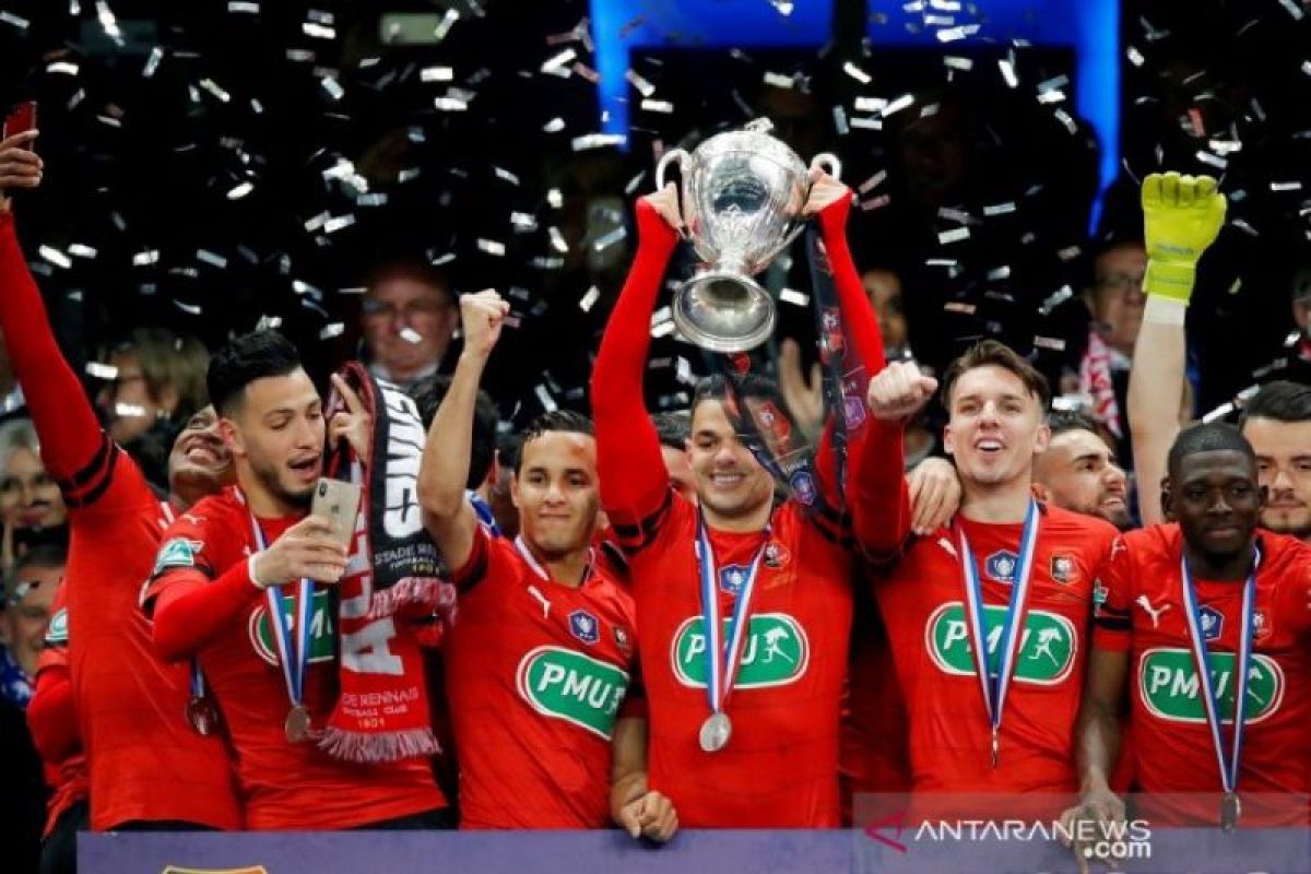 Piala Prancis - Rennes keluar sebagai juara setelah tundukkan PSG lewat adu penalti