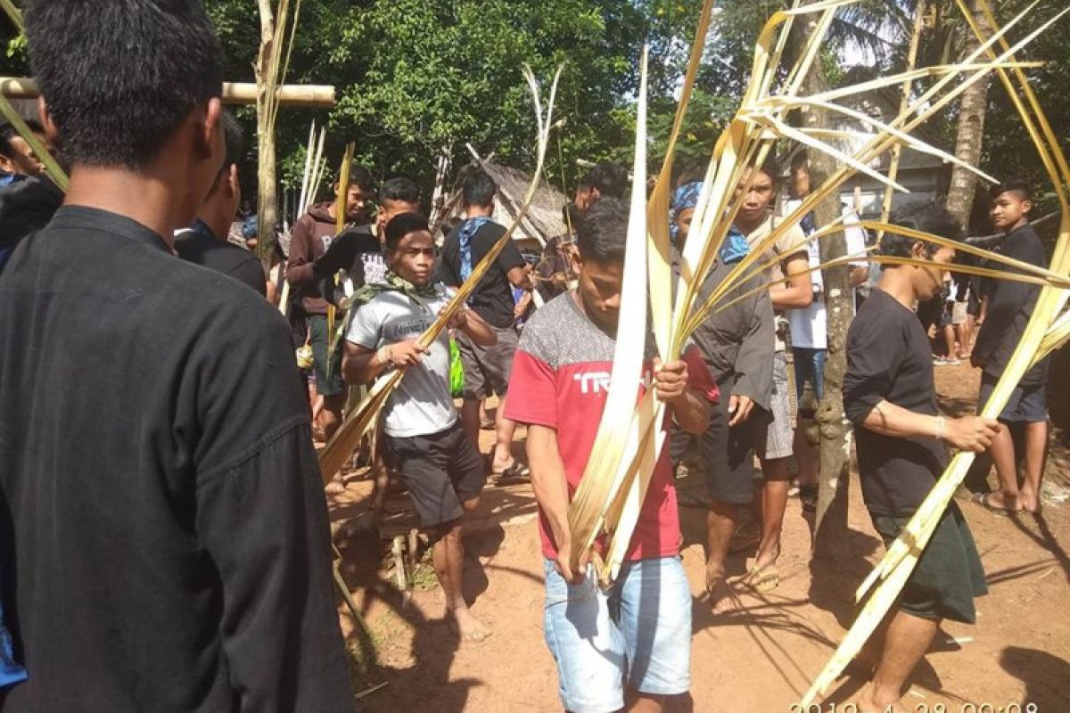 Warga Suku Badui ramai rayakan ngalaksa