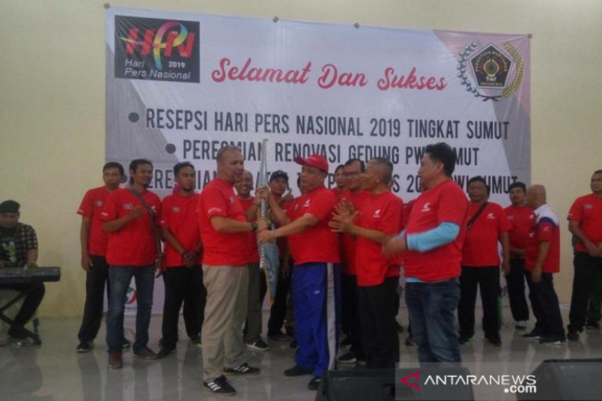 PWI Sumut resmikan pelatda tim Porwanas ke-13 Papua