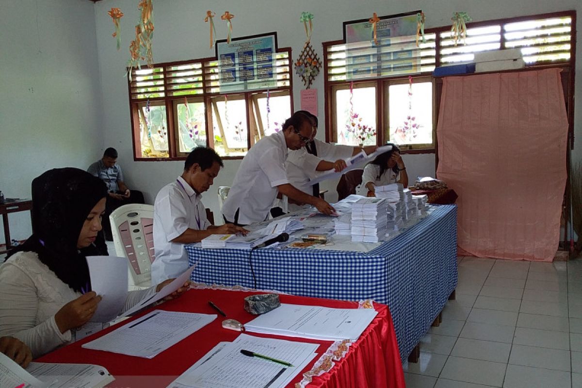 KPU Kabupaten Sangihe mulai rekapitulasi suara Selasa