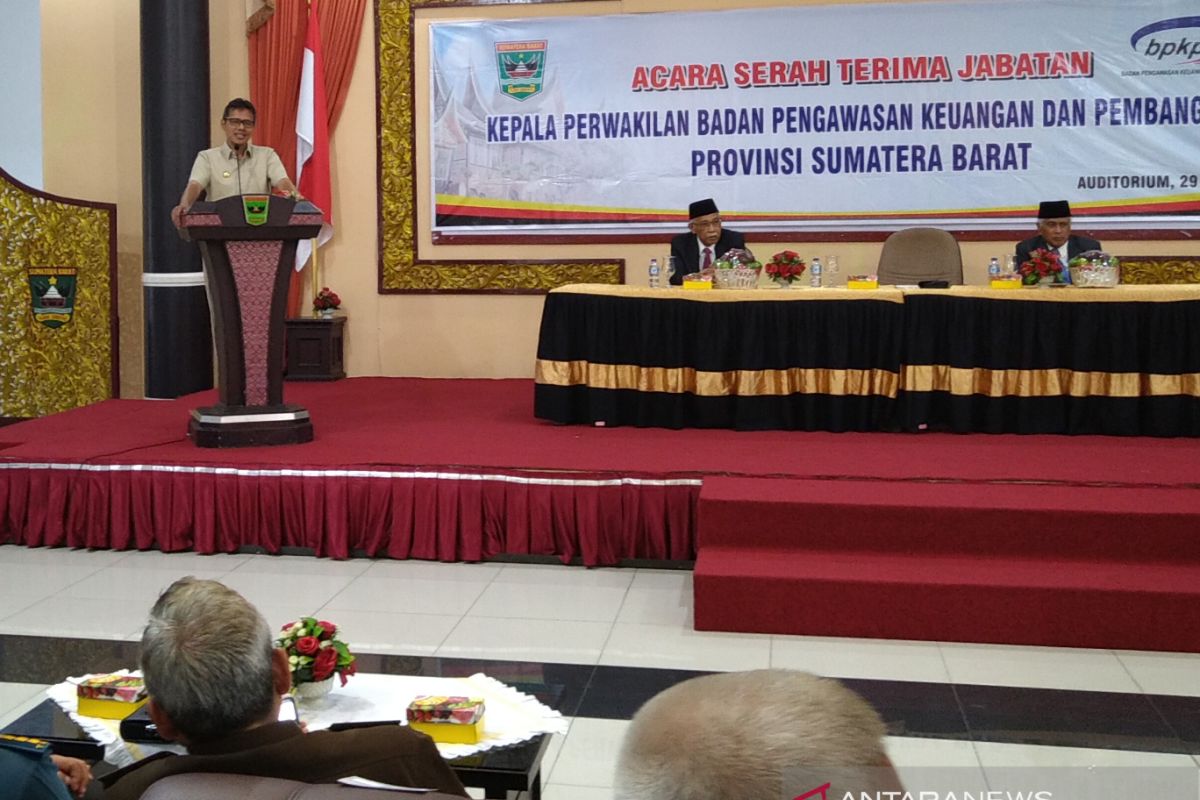 Keberhasilan Sumbar meraih WTP andil dari auditor BPKP "aktor"