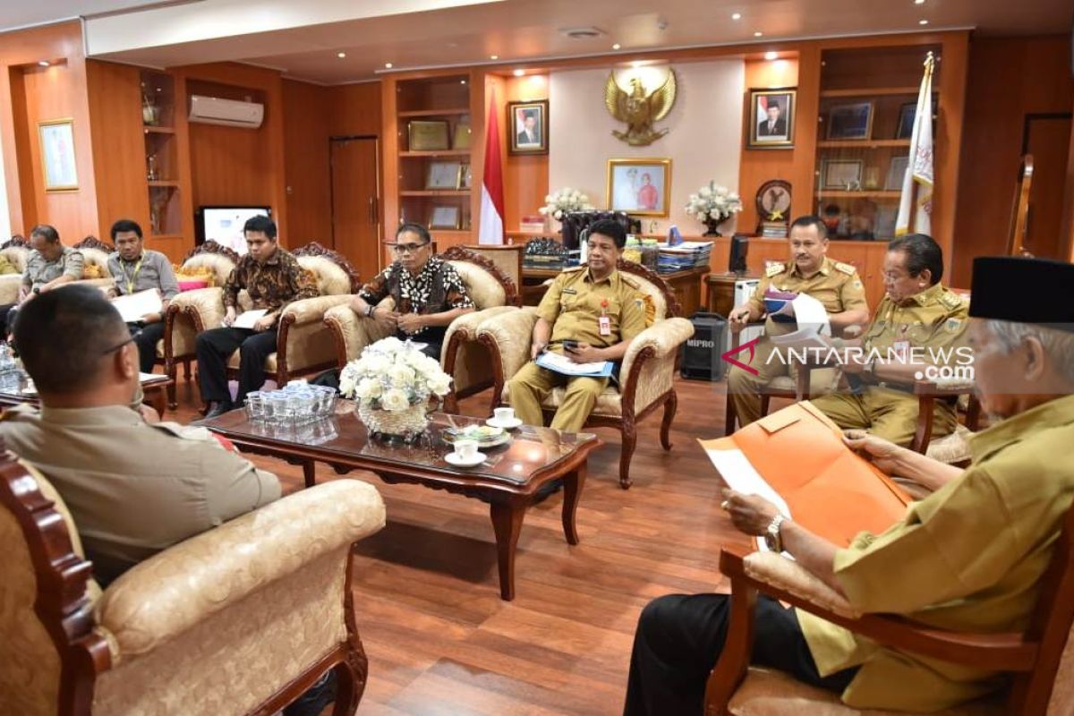 Gubernur gelar rapat koordinasi Forkopimda sikapi sejumlah agenda strategis