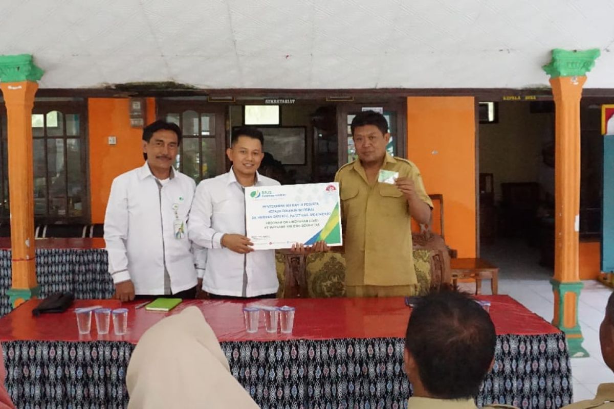 500 pekerja informal Mojokerto terlindungi program BPJS