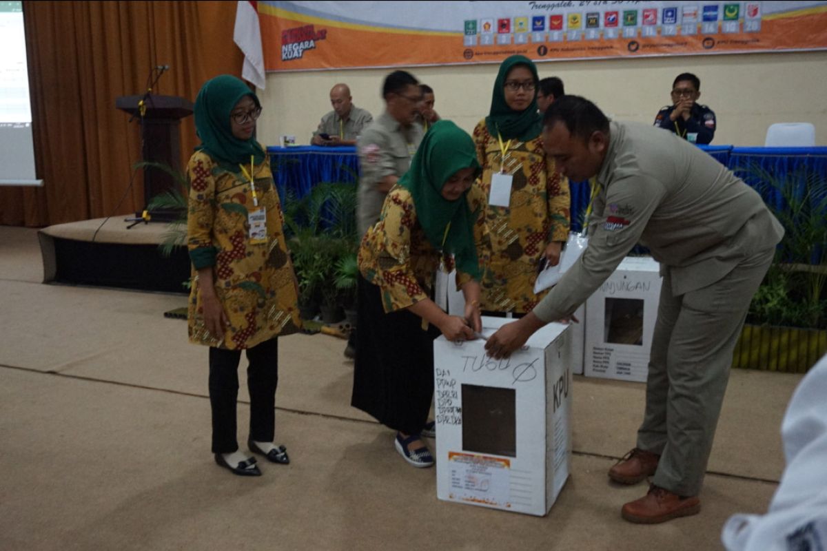 Jokowi-Amin menang telak pada rekapitulasi suara Kabupaten Trenggalek