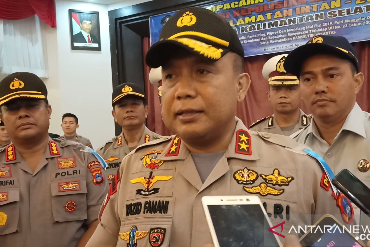 Kapolda Kalsel apresiasi Hari Buruh dipadu 