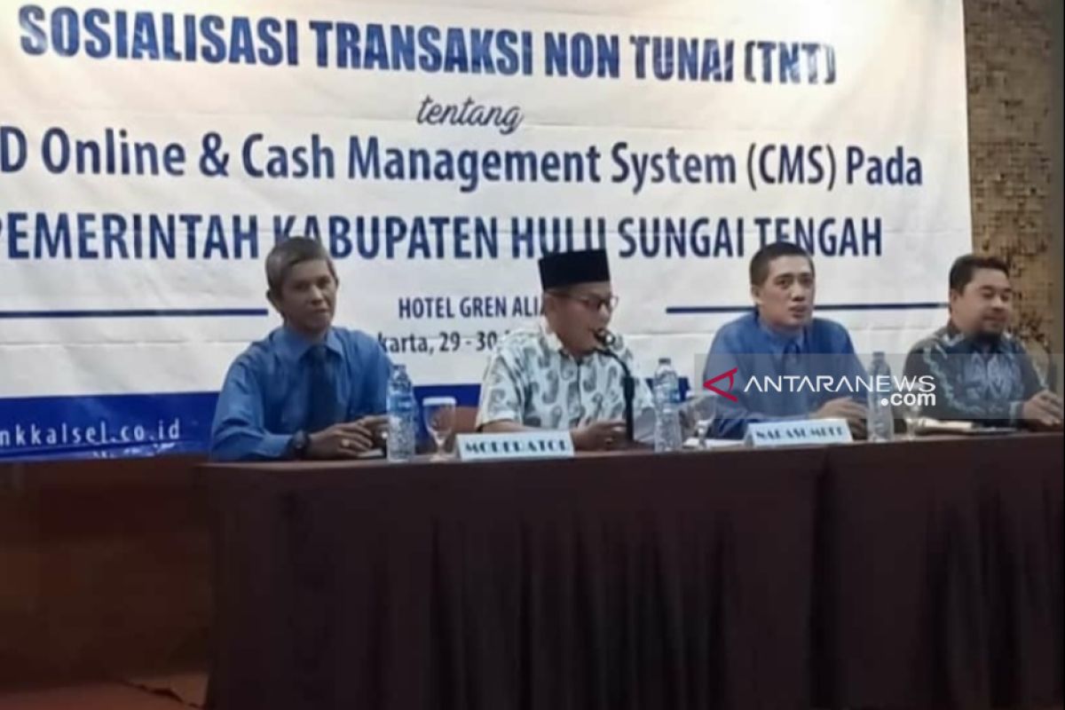 Sekda HST buka kegiatan sosilalisasi transaksi non tunai di Jakarta