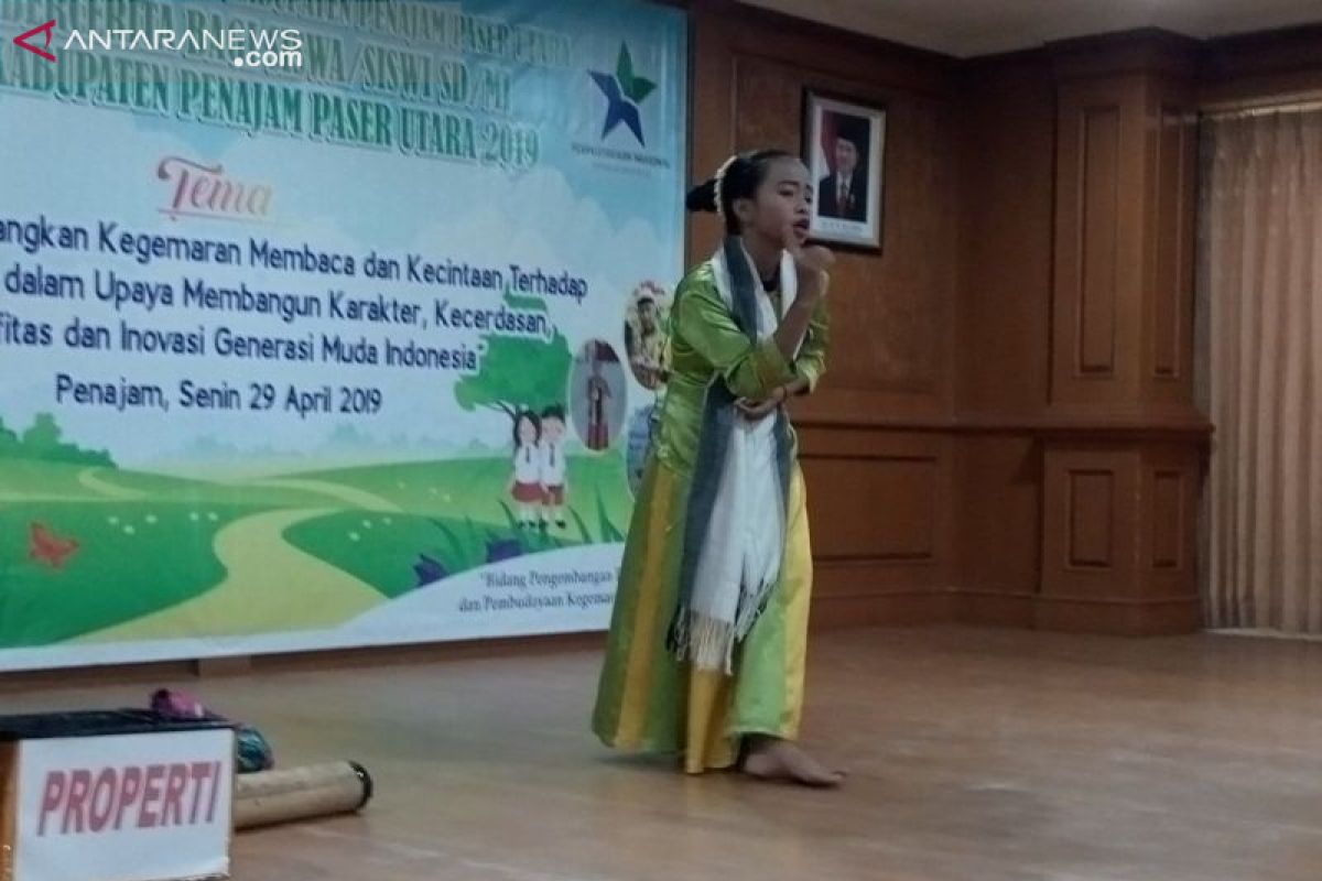 Penajam gelar lomba bercerita untuk tumbuhkan budaya baca